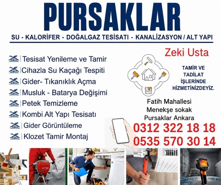 Pursaklar Tesisat